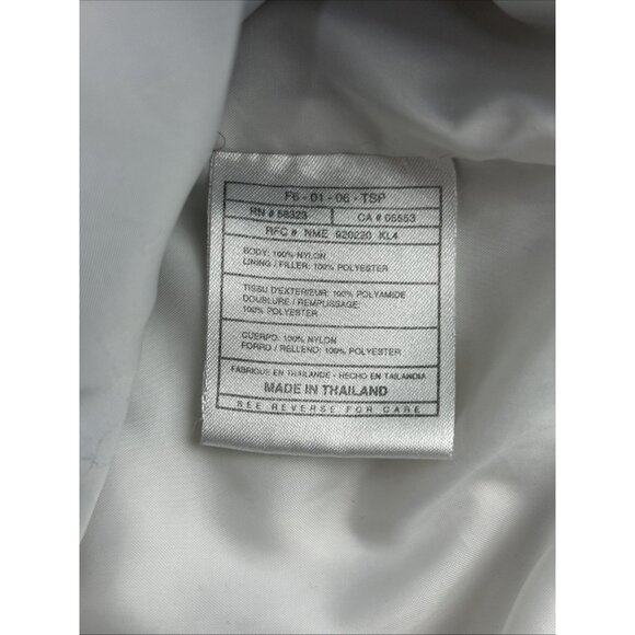 Vintage Nike Vest Large Youth (14-16) Zip Up Purple And Black Puffer Vest 90’s - Picture 13 of 14